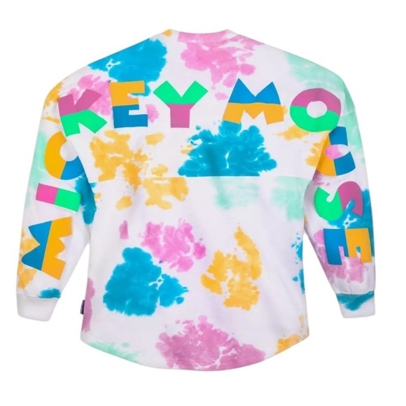 Disney Mickey Mouse Tie-Dye Spirit Jersey, New with Tags, Unisex - Picture 2 of 7